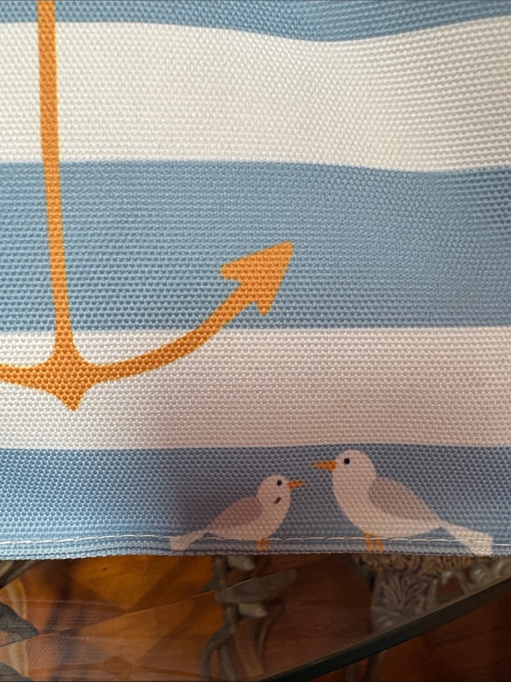 Blue & White Striped Nautical Tote - Picture 4 of 6